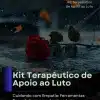 Kit Terapêutico de Apoio ao Luto com materiais para acolhimento e intervenção clínica no processo de perda.